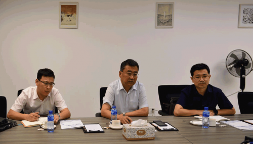 市發(fā)改委調(diào)研海頤軟件